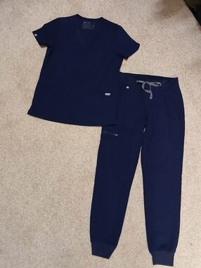 Figs Scrub Set Navy Blue XS